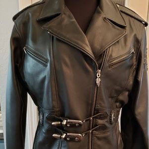 Women's Harley Davidson Leather Jacket Size LW